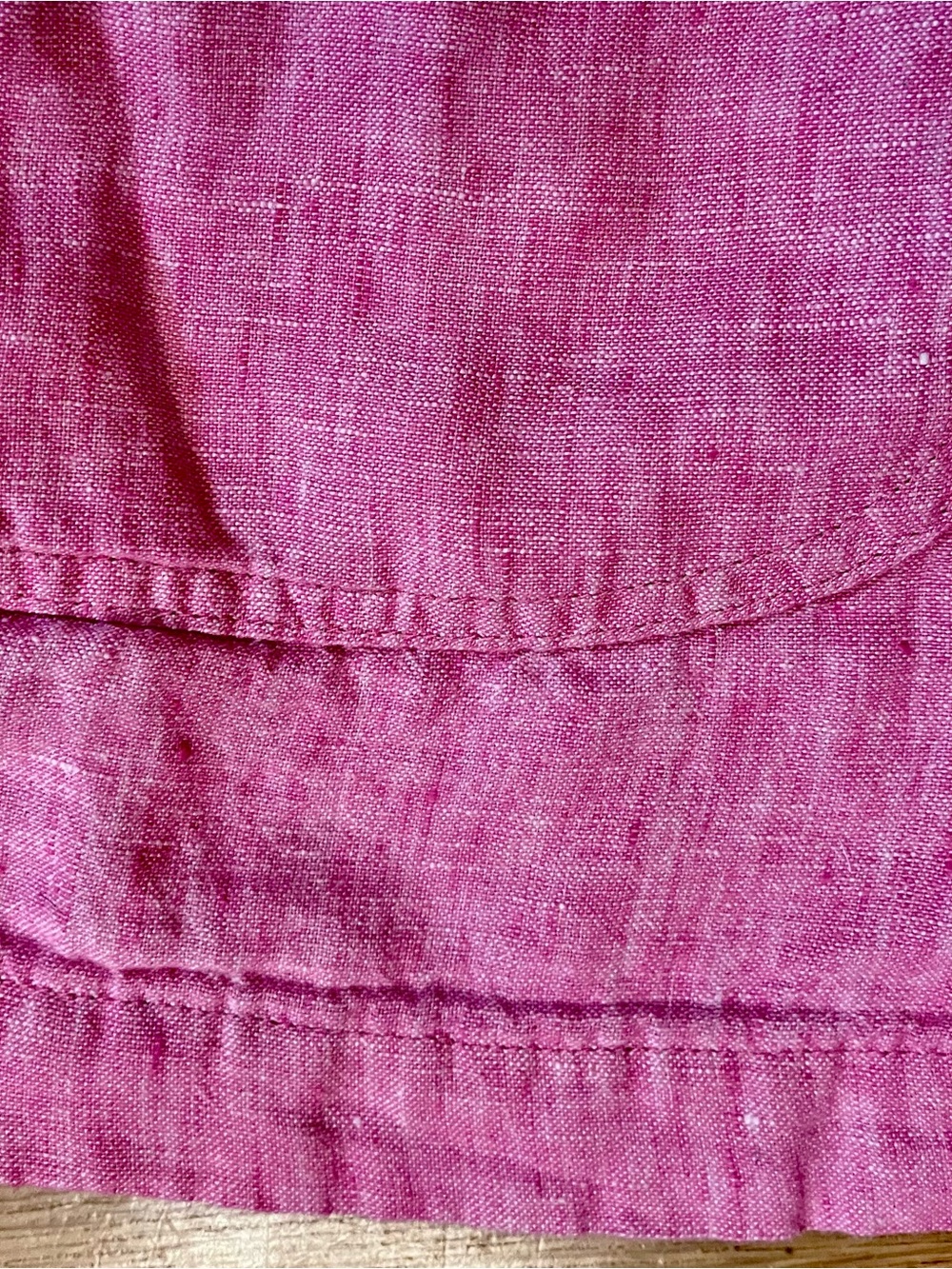 Linen Shorts C&C California Pink Size Medium - Picture 8 of 8